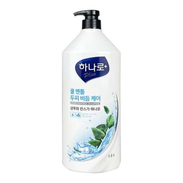 쿨링 샴푸 1500ml 대용량 시원한 멘톨 향