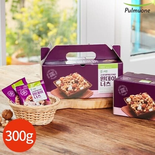 풀무원 고소한 율무볶음 베리 원데이 너츠 15g x 20개
