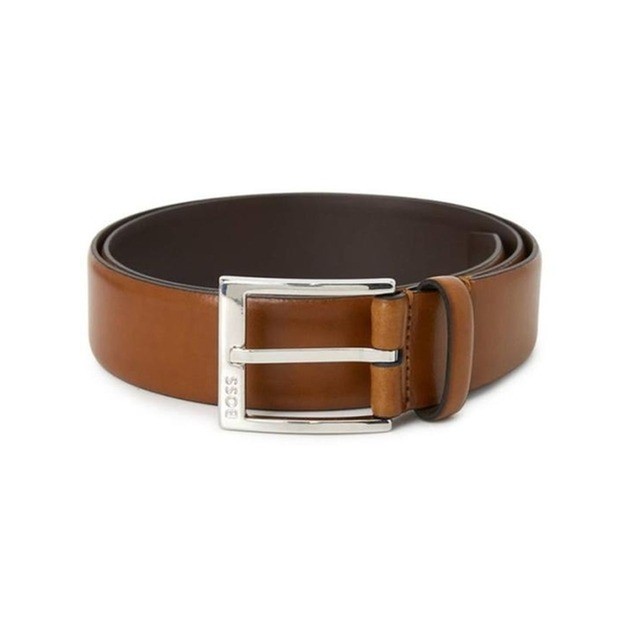 휴고보스 26FW 휴고보스 가죽 벨트 214 MEDIUM BROWN DOM 액세서리 벨트