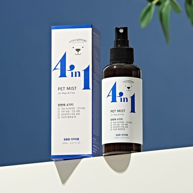 강아지스토리 강아지 고양이 보습 미스트 에센스 향수 컨디셔너 150ml