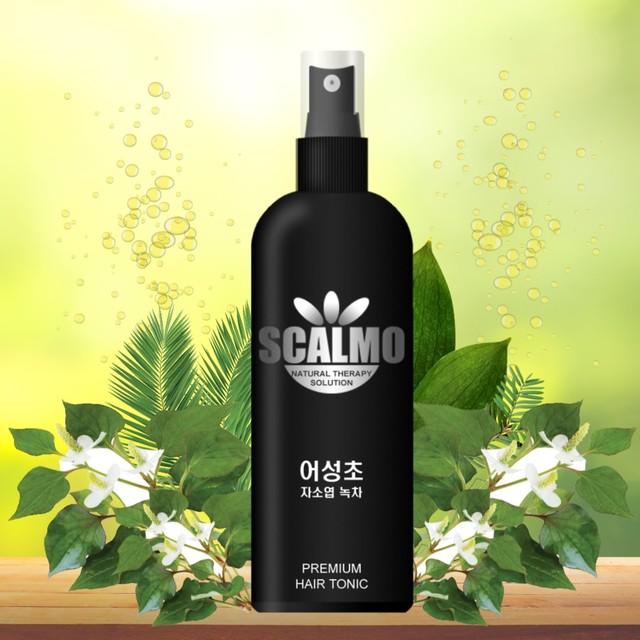 스칼모 내츄럴테라피 어성초 헤어토닉 150ml 탈모비듬각질케어 두피쿨링 사춘기 청소년 두피스케일링