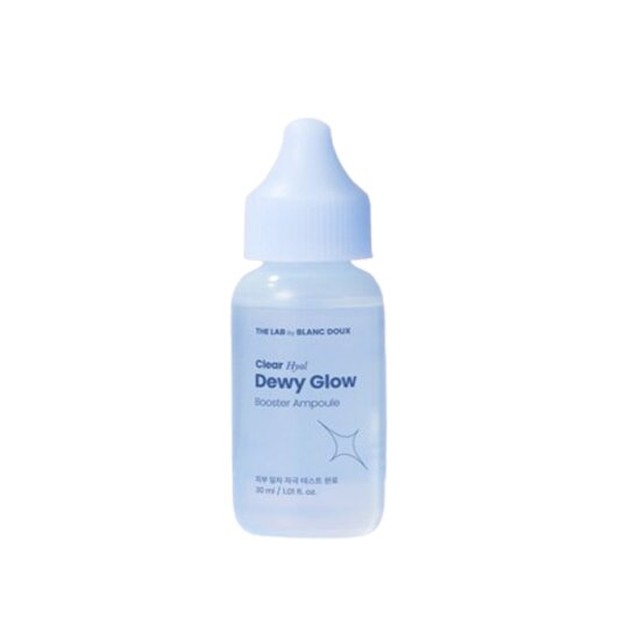 더랩 바이 블랑두 클리어 히알 물광 부스터 앰플 30 ml 저분자히알루론산 각질케어 수분충전 광채 물광피부 속건조 건성피부 지성피부 영양 피부보습 수분광 화잘먹 스킨