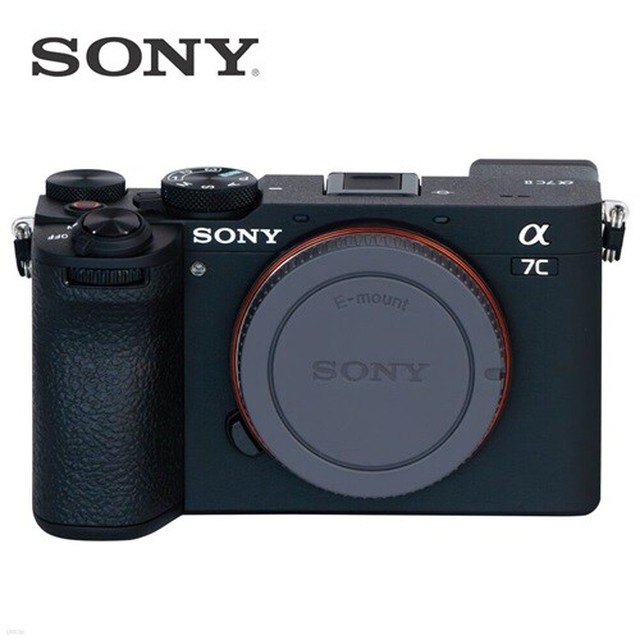 소니 A7C II / A7C2 / A7CM2 미러리스 카메라 블랙