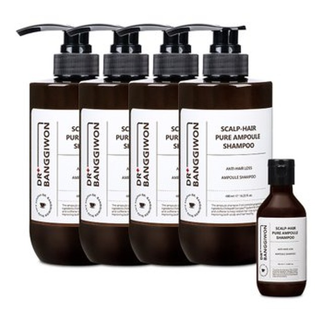 [닥터방기원] 닥터방기원 모두맑음 볼륨샴푸 480ml 4개+여행용볼륨샴푸100ml[이마트몰]