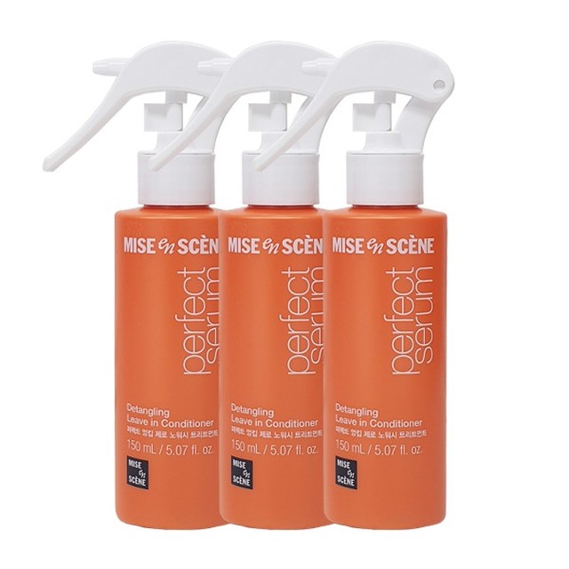미쟝센 퍼펙트 엉킴제로 노워시 트리트먼트 150ml x3