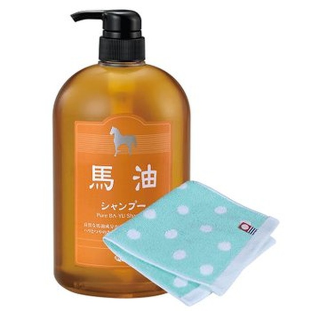 [기타] 아즈마 상사 말유 샴푸 여행 미인 약산성 무착색 1000ml 병 이마바리 타월 손