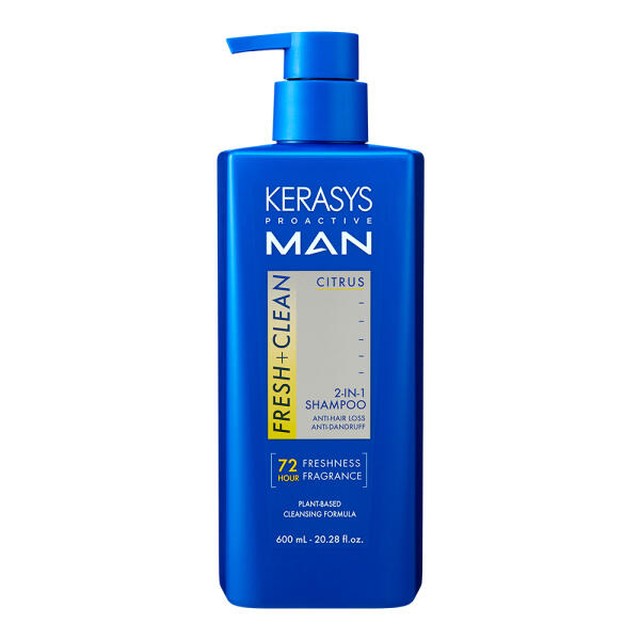 [보리보리] 아트박스 POOM 아트박스/애경산업 케라시스 프로액티브맨 올인원 샴푸 600ml x1개