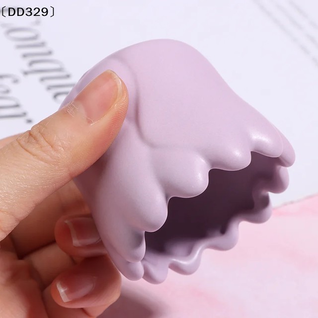 〔DD329〕퍼플 세라믹 괄사 얼굴 및 전신 마사지 도구, 전신 괄사 보드, 마사지 , 얼굴 리프팅 괄사 마사지기