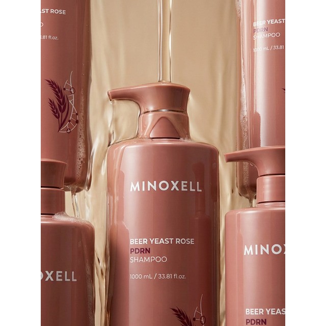 마이녹셀 마이녹셀 맥주효모 로즈PDRN 탈모샴푸 1000ML 2개 헤어케어 샴푸 린스