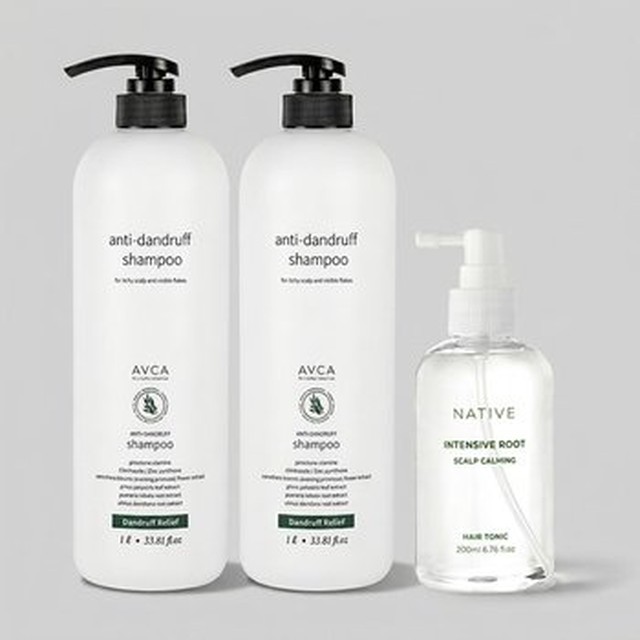 [기타] 비듬케어 탈모완화세트[샴푸 1000ml 2개 + 헤어토닉 200ml 1개][이마트몰]