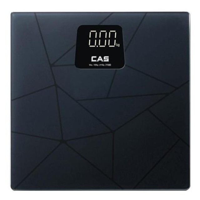 스마트체중계 CAS 카스체중계 LED 디지털 체중계 (블랙) (X24)