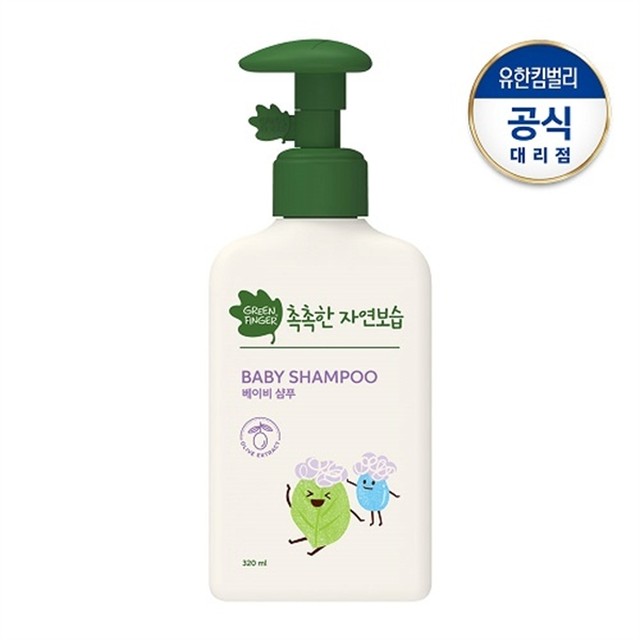 [보리보리] 그린핑거 촉촉 자연보습 샴푸320ml