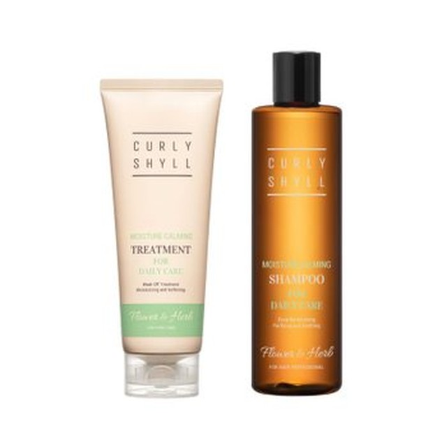 [기타] CURLYSHYLL 곱슬 씰 모이스처 커밍 샴푸 330ml 트리트먼트 250