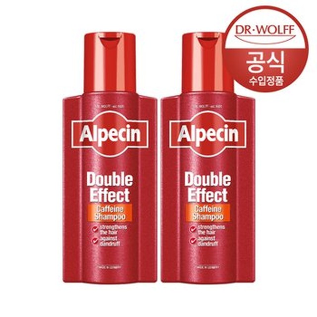[알페신] 알페신 더블이펙트 카페인 샴푸 (지성용) 375ml X 2[이마트몰]