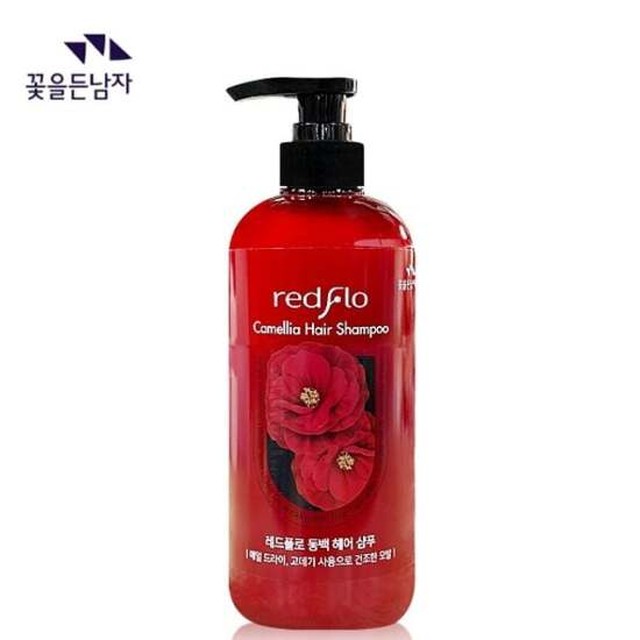ksr 꽃을든남자 레드플로 동백 헤어 샴푸 700ml