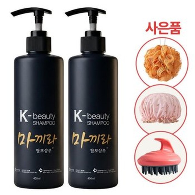 [기타] 2세트 마끼라 탈모 샴푸 새치염색약 셀프 샴푸형 흰머리 염모제 천연 한방 염색약 남성 여성[이마트몰]
