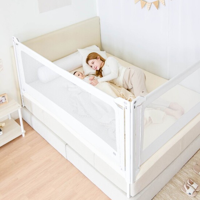 꿈비 끼임방지 아기 침대 패밀리 안전가드 200x80cm