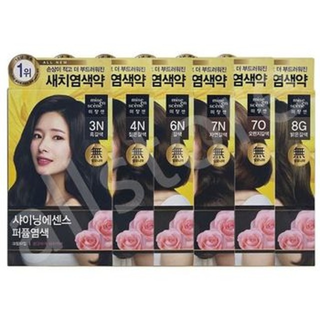 [콩심팥심] 셀프 새치 염색 약 로즈향 펌 염색 약 자연색 모발 염색새치커버[이마트몰] [WFNXR7N]
