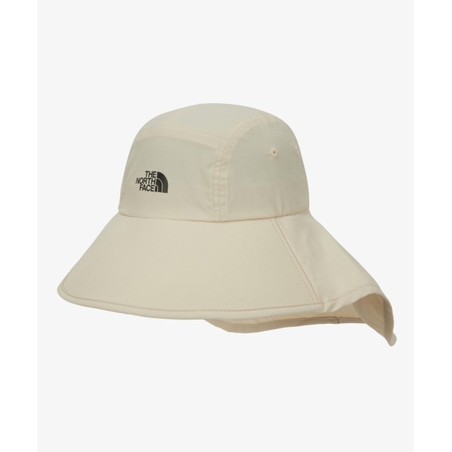 매장정품 노스페이스 THE NORTH FACE NE3HS08B 티엔에프 와이드 선 쉴드 햇 BEIGE 남녀공용모자 자외선차단