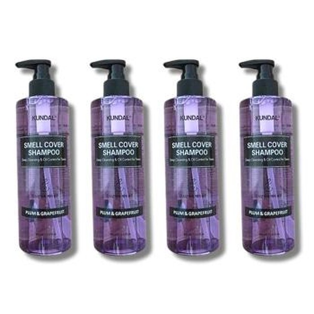 [셀러허브] [영양친구] 쿤달 올데이 스멜커버 청소년샴푸 플럼앤그레이프프룻 400ml 4개 (S51627505)[이마트몰] [51627505]