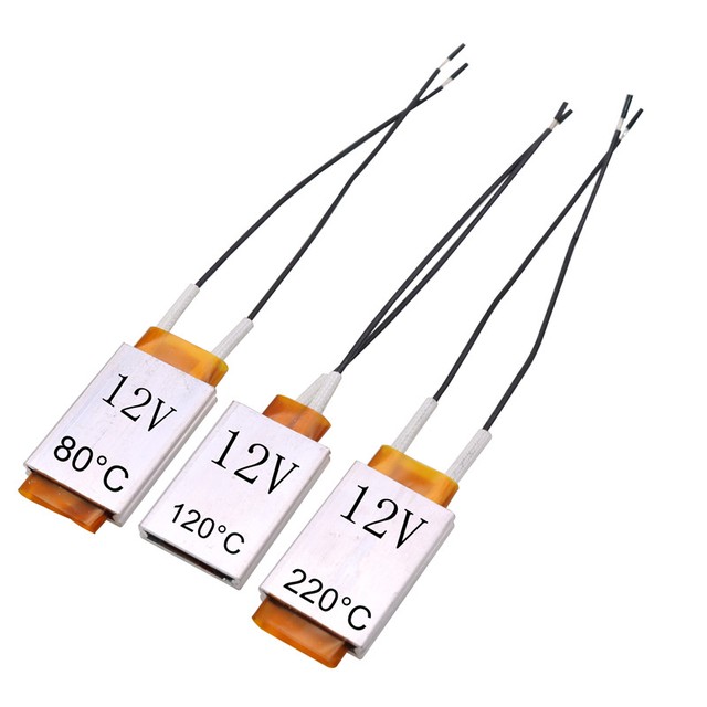 PTC 가열 요소 헤어 드라이어 액세서리, 컬러 히터, 섭씨 80-220 도, Ptc 히터, 적용 가능한 미니어처 난방, 12V