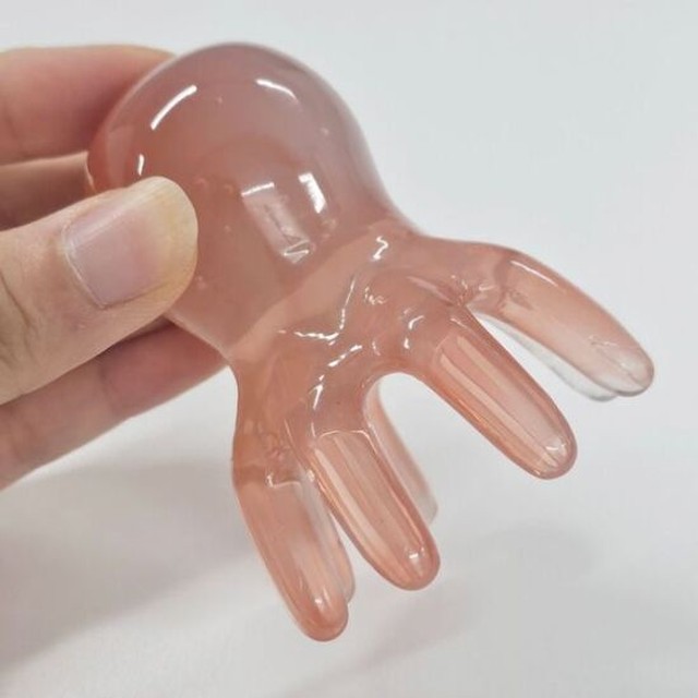 문어 만능 두피 마사지 지압 괄사 경락 마사지기