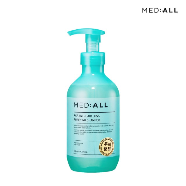 메디올 청정강화샴푸 퓨리파잉 지성두피 샴푸 480ml