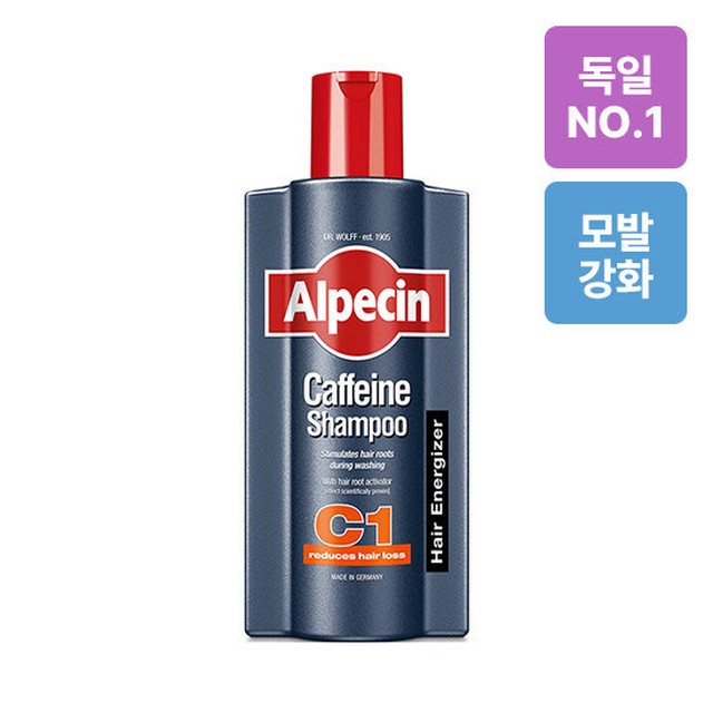 알페신 카페인 샴푸 C1 600ml (모발 강화)