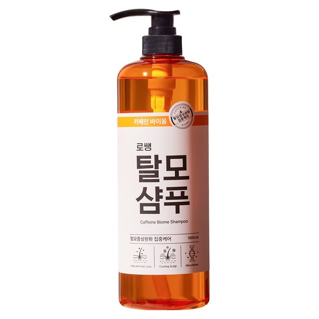 로반 로쌩 카페인 마이크로바이옴 대용량 탈모 샴푸 1000ml
