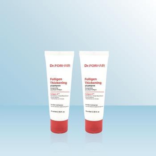 [셀러허브] 닥터포헤어 저자극 볼륨강화 탈모샴푸 폴리젠 씨크닝 샴푸 70ml x 2개 iuy (S46760445)[이마트몰] [46760445]