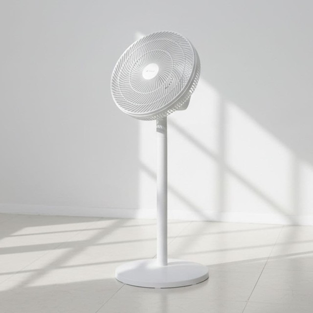 니코 2in1 스탠드형 리모컨 선풍기 화이트 DLF