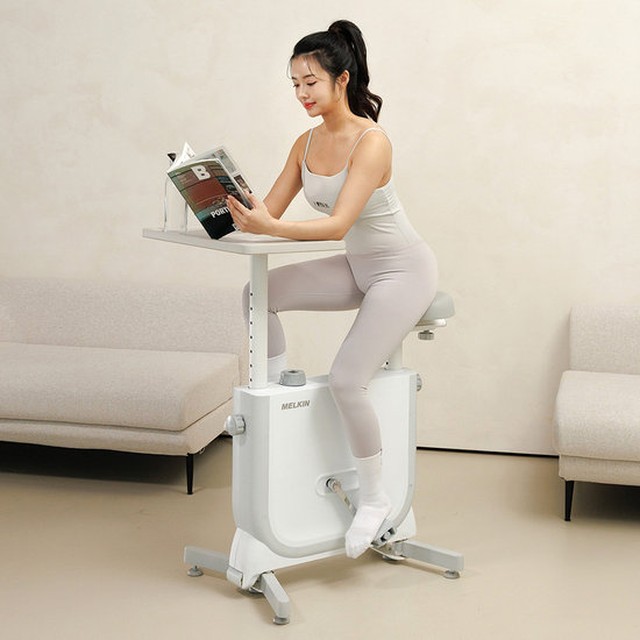 멜킨(리퍼) 모노바이크 책상형 접이식 실내자전거 미니 사이클 집 다이어트 유산소 운동기구