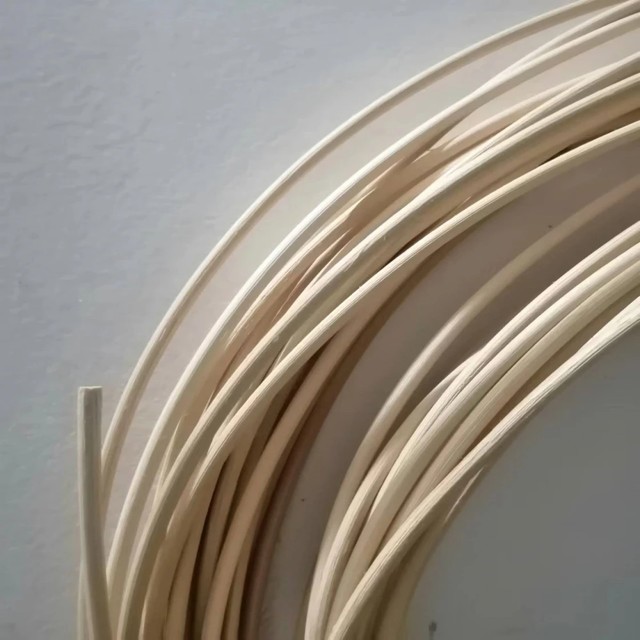 10 미터 2 3 4 5 6 7mm 라운드 자연 지팡이 스틱 홈 가구 수리 장식을위한 진짜 인도네시아 등나무 코어 직조 재료