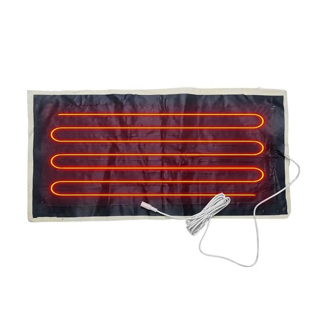 12V 접이식 난방 필름 좌석 패드 쿠션 용 따뜻한 가열 시트 애완 동물 따뜻한 침대 매트 전기 난방 패드 좌석 쿠션 히터