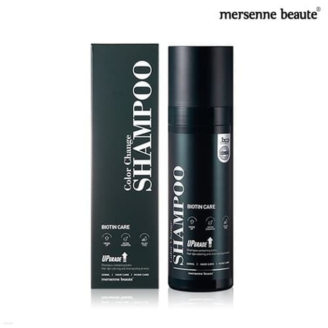 메르센보떼 컬러체인지 염색샴푸 비오틴 200ml