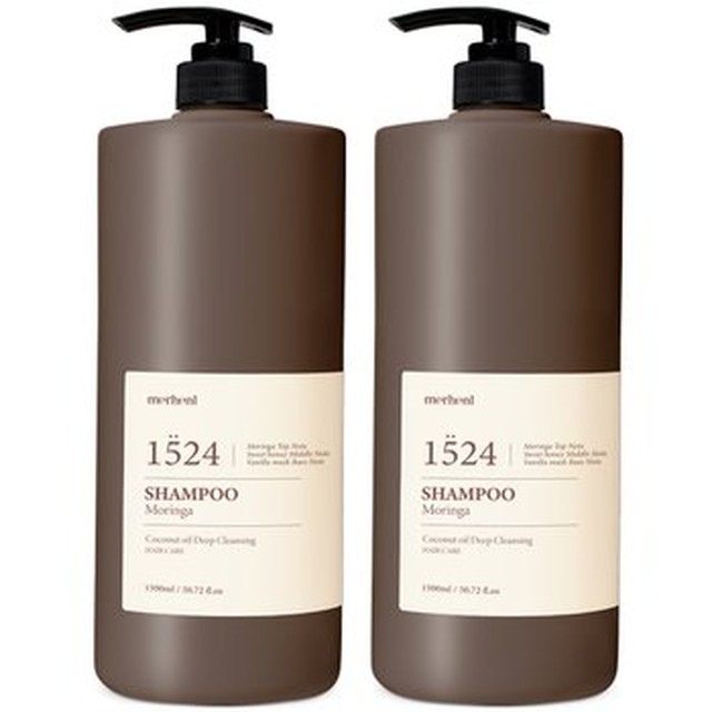 [메르헨트] 1+1 코코넛 딥클렌징 샴푸 1.5L 대용량 약산성 퍼퓸 향기좋은 지성 미용실[이마트몰]
