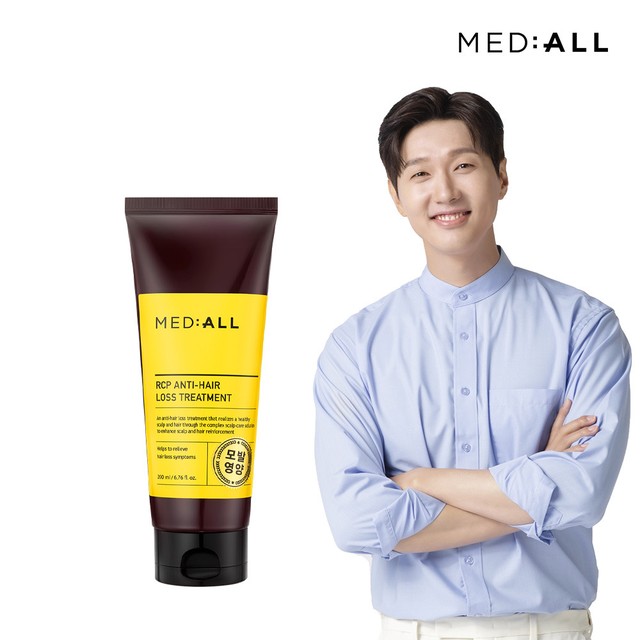 메디올 두피 청정 단백질 모발 손상 케어 트리트먼트 200ml 우디허발향