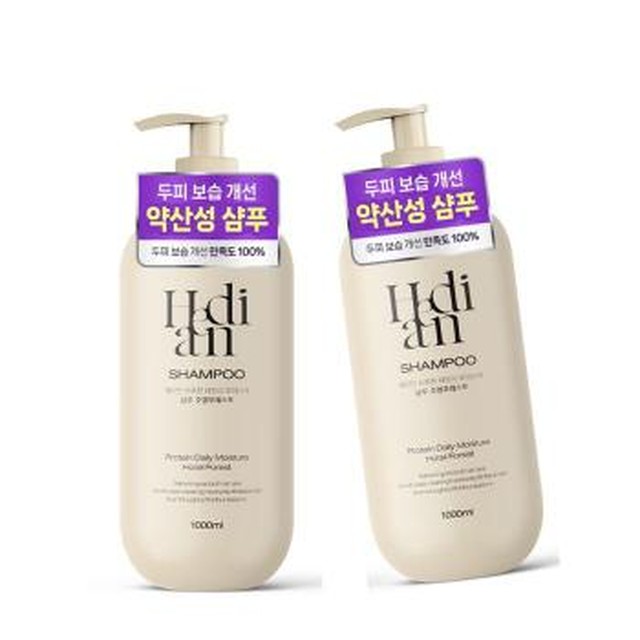 [셀러허브] 헤디안 향기좋은 대용량 단백질샴푸 1L X2(두피피지 74%개선) (S46613264)[이마트몰] [46613264]