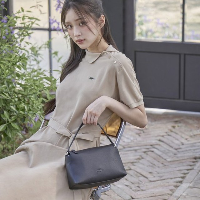 [라코스테공식][시즌오프30%off] 여성 마이 라코스테 스몰 크로스백 NF5377K56G 000