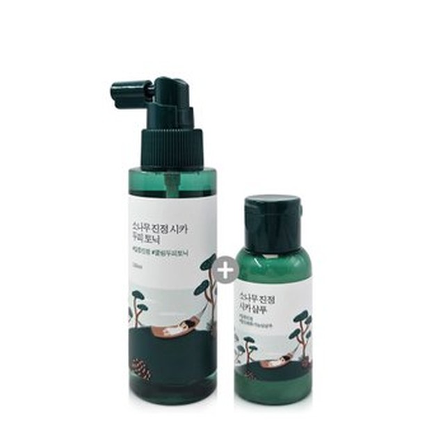 [라운드랩] 라운드랩 소나무 진정 시카 두피 토닉 기획세트 토닉 100ml+샴푸 50ml[이마트몰]