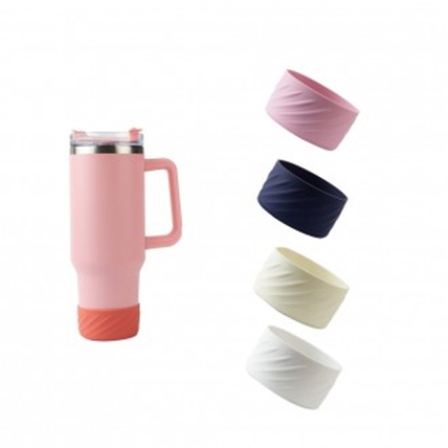 텀블러 581ERP58 바닥 커버 스탠리 고무 실리콘 부츠 보호 6cm 미끄럼방지 꾸미기 액세서리