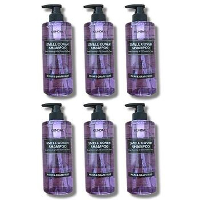 [셀러허브] [영양친구] 쿤달 올데이 스멜커버 청소년샴푸 플럼앤그레이프프룻 400ml 6개 (S51627501)[이마트몰] [51627501]