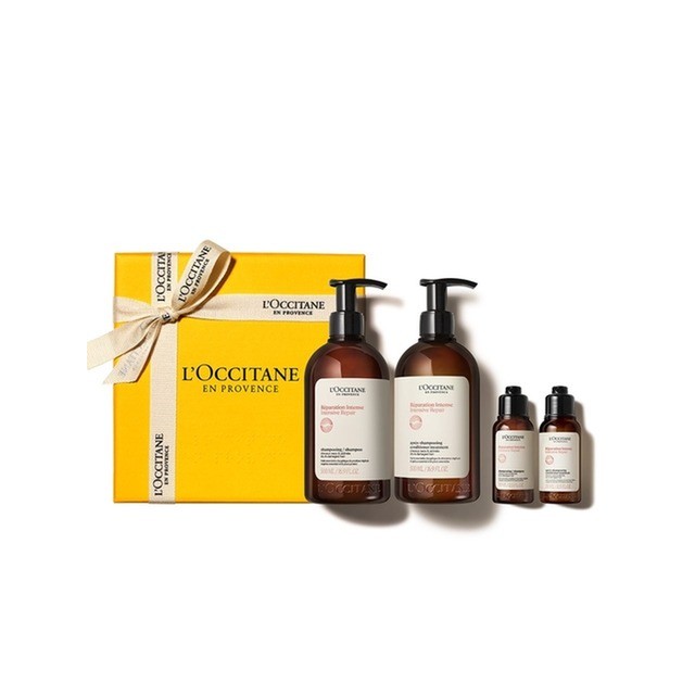 록시땅/[기프트] [손상모케어] 인텐시브 리페어 샴푸 & 컨디셔너 500ml 세트(+디럭스 2종)/바디케어 바디워시/스크럽