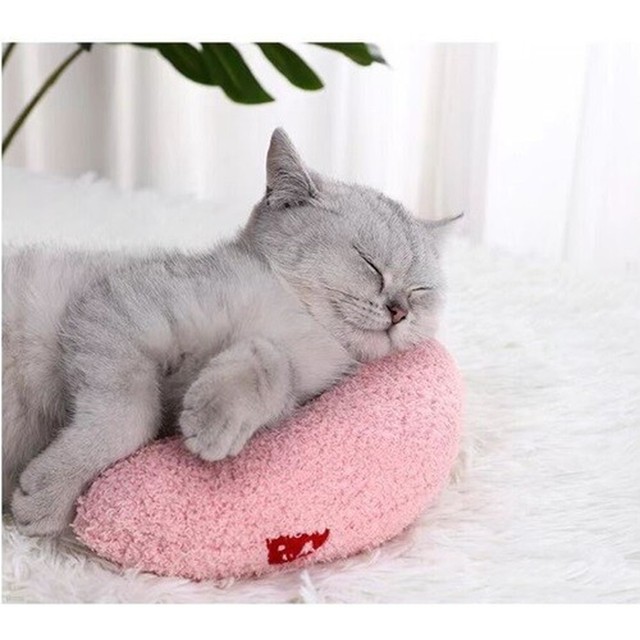 고양이 강아지 수면베개 반려동물 강아지 고양이 반려묘 애견 용품 쿠션 베개 방석 쇼파 침대