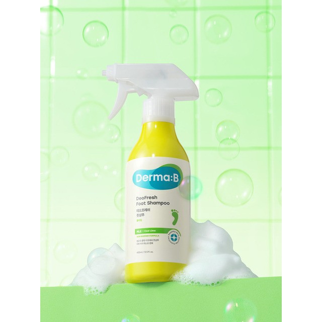더마비/더마비 데오프레쉬 풋 샴푸_쿨라임 400ml/바디케어 핸드/풋케어