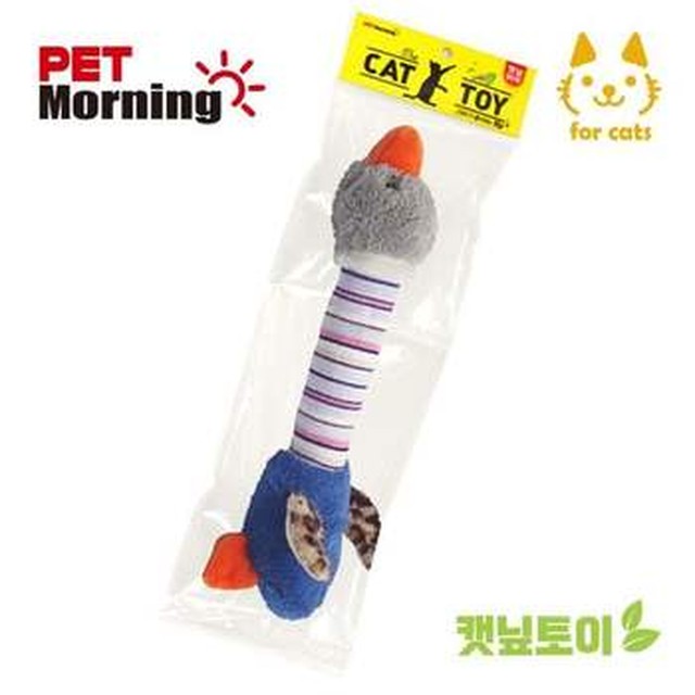 제이큐 청둥오리 캣닢쿠션 펫모닝 고양이장난감 캣닙 반려묘 놀이용품