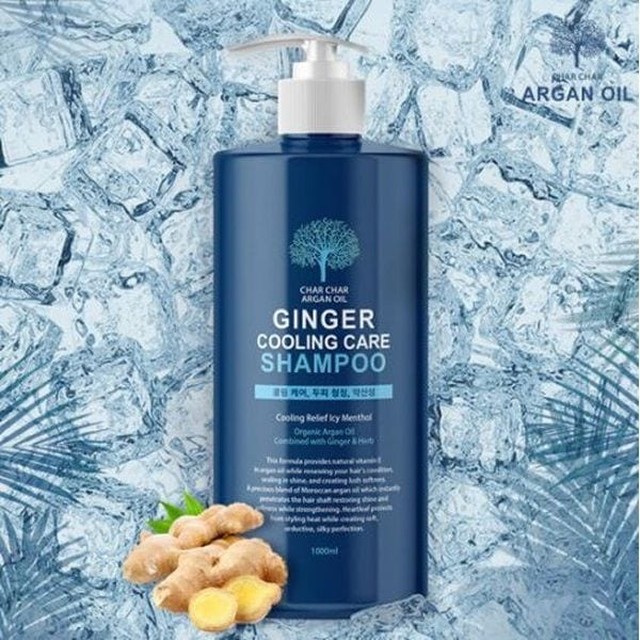 샤샤 아르간오일 진저 쿨링케어 샴푸 1000ml