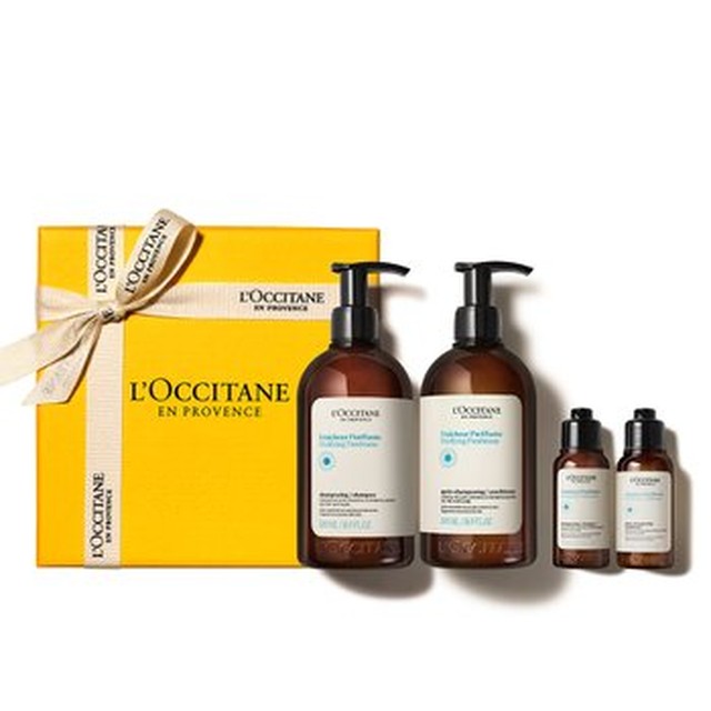 [록시땅] [기프트][두피쿨링] 퓨리파잉 프레시니스 샴푸 & 컨디셔너 500ml 세트(+디럭스 2종) [LKRV61450P]