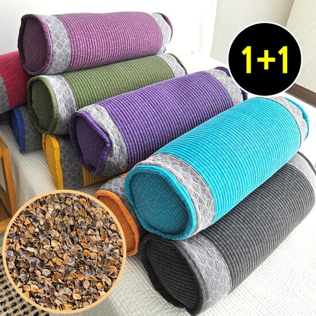 40%OFF+ 까사앤슬립 국내산 낮잠 메밀 베개 원형