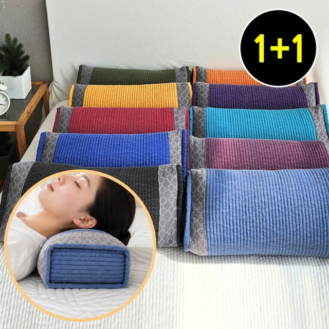 40%OFF+ 까사앤슬립 국내산 낮잠 메밀 베개 사각